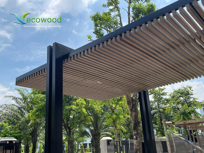 Giàn hoa gỗ trong kiến trúc